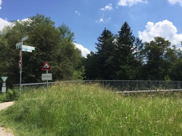 Brücke über die Loisach
