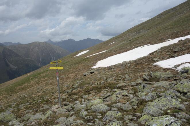 Abstieg über diese unglaublichen Matten