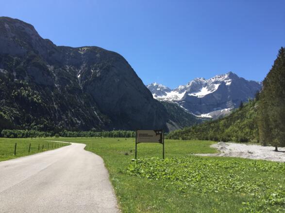 Der große Ahornboden im Frühjahr