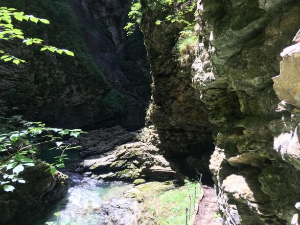 Arbeit des Wassers in Jahrtausenden