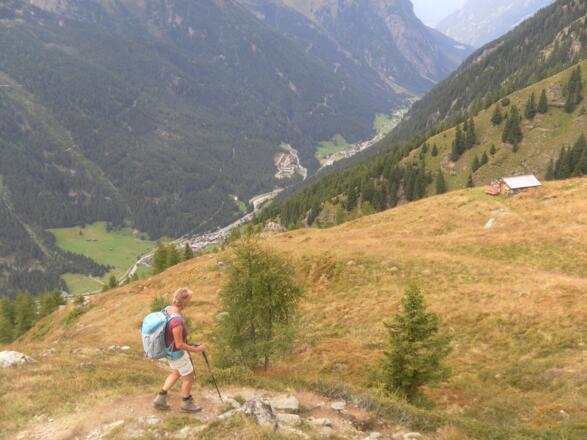 Luibisalm über dem Pitztal