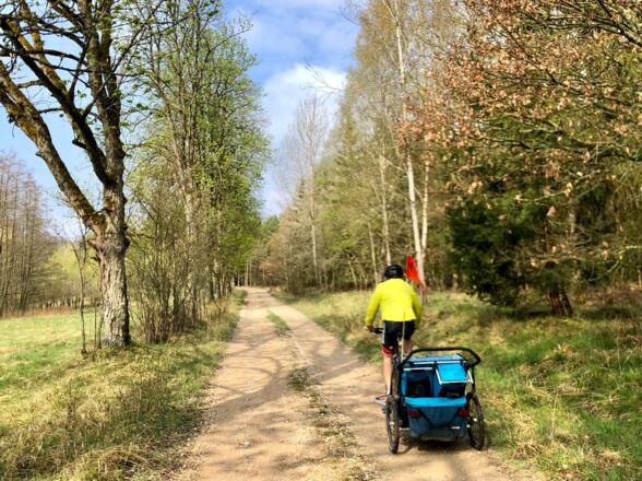 Radfahren am Jurarand