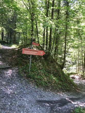 Abzweigung Ammansbrücke