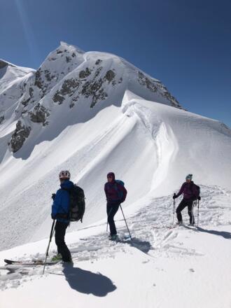 Auf dem Weg zur Hochplatte