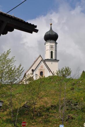 Im idyllischen Dorf Jachenau beginnt die Wanderung.