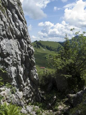 Blick über die Rauhalm zum Mühltaleck