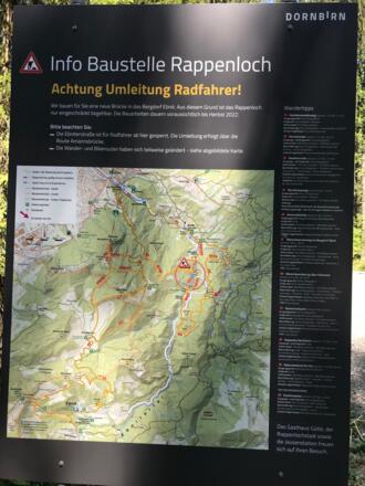 Baustelle Rappenloch