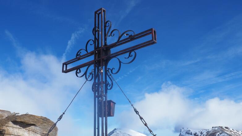 Hohe Dock 3348m, Schmideeisenkreuz