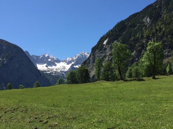 Im Rißtal Richtung Eng