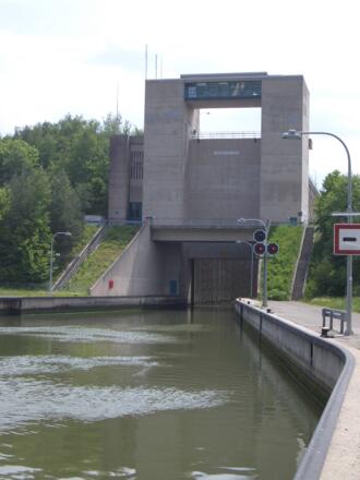Schleuse am Main-Donau-Kanal Leerstetten