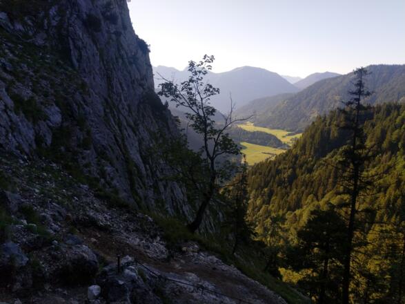 Schöner Ausblick ins Ammertal