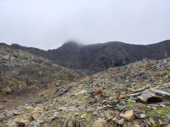 auf dem Weg zwischen Wallhorntörl und der Eisseehütte