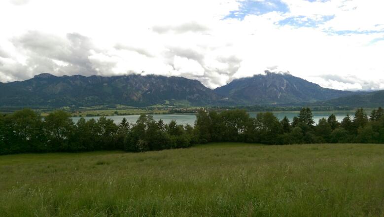 Bleick-Aussichtspunkt zum Forggensee