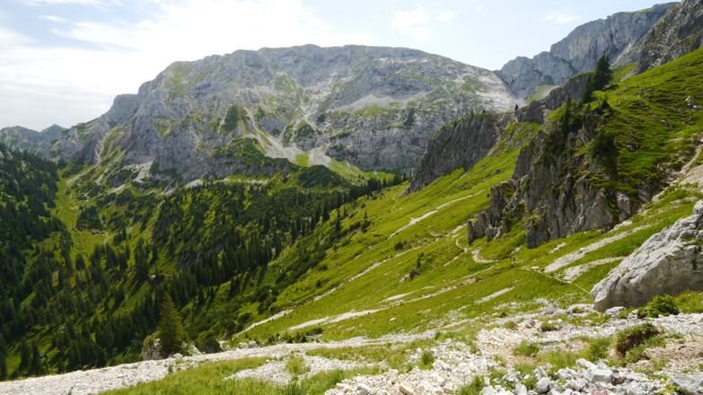 Blick auf die Hochplatte