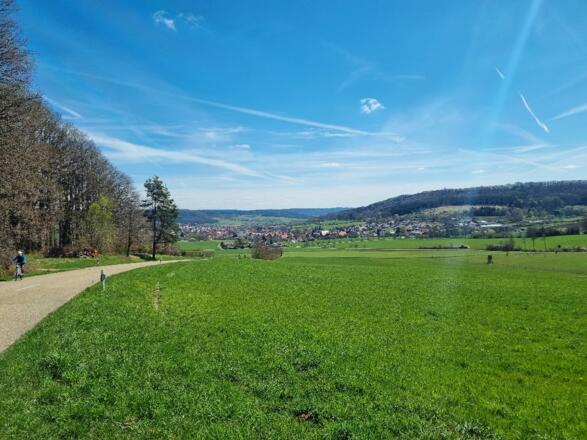 Radfahren am Jurarand
