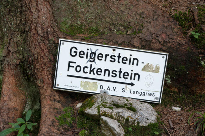 Der Geierstein wird manchmal auch Geigerstein genannt