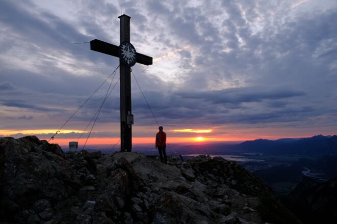 Sonnenaufgang am Aggenstein