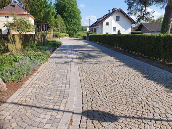 Weg Richtung Bahnhof in Bad Endorf
