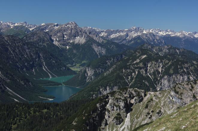 Blick zum Plansee