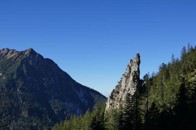 Felsnadel unter dem Vilser Kegel