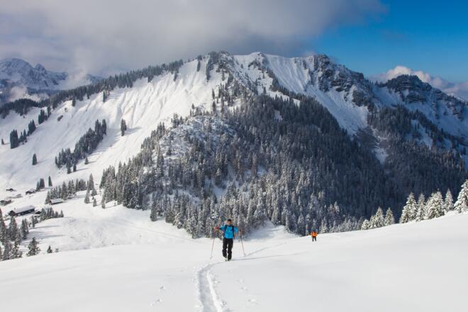 Die Bodenschneid von Osten