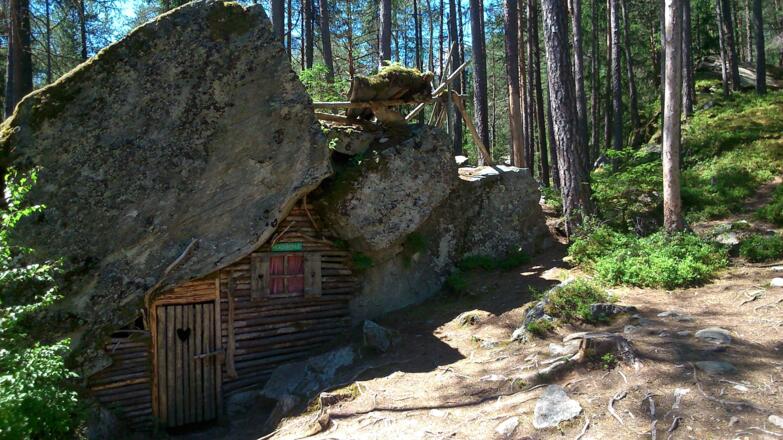 unterwegs  - das Hexenhaus