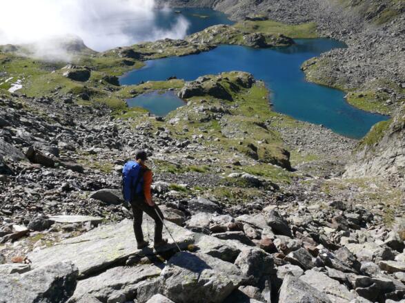 Der Kreuzsee nahe der Wangenitzseehütte