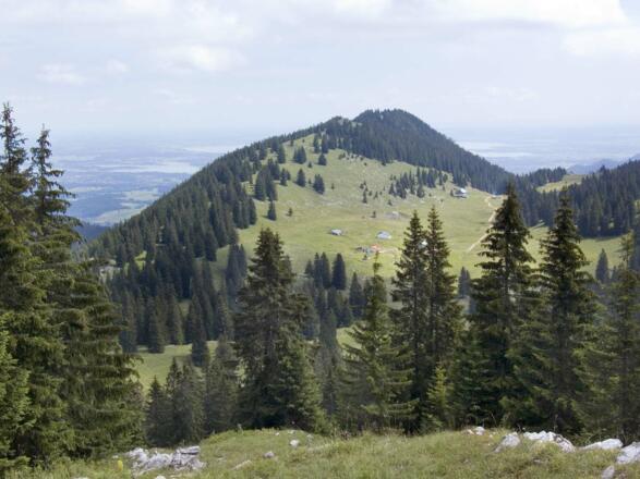 Der Ausblick zum Riesenberg
