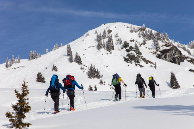 Dem Weißkopfkogel entgegen