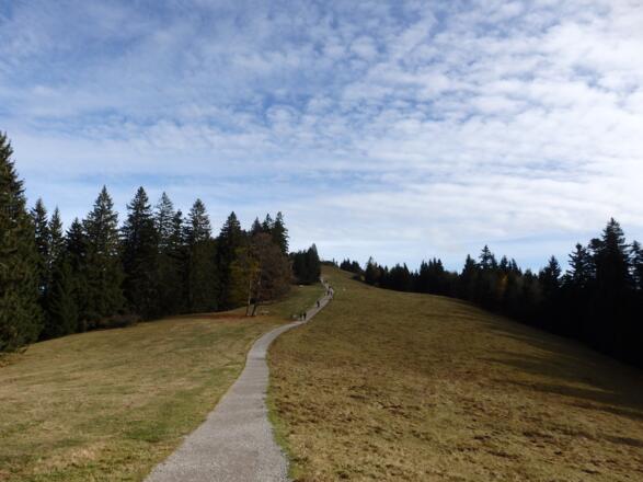 Aufstieg zum Berggasthof Neureuth