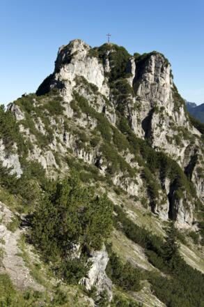 Rückblick zum markanten Zunterkopf