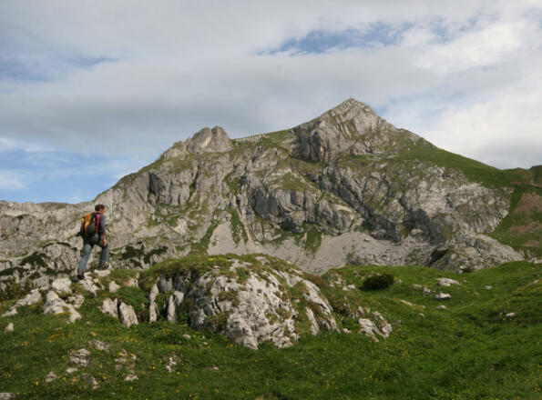Aufstieg zum Hochiss