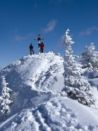 Gipfelrast auf dem Rauhkopf