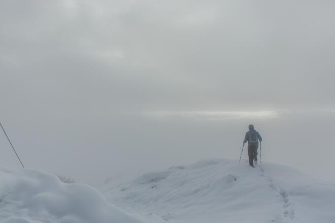 Einsamer Wanderer