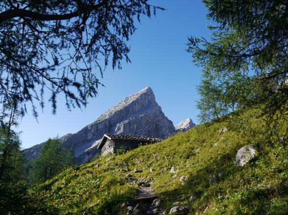 Aufstieg zum Watzmannhaus.