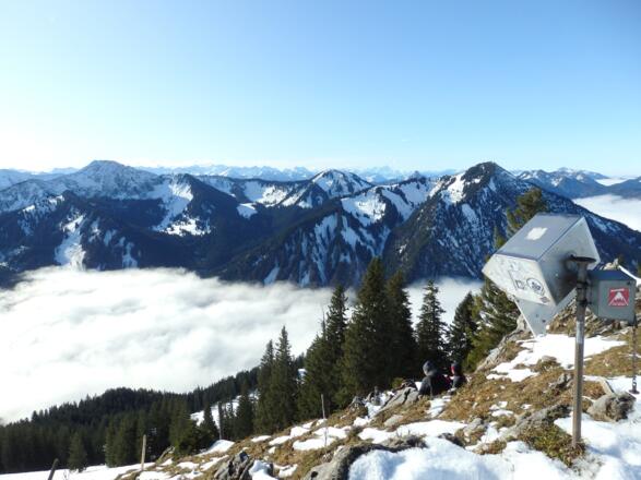 Blick von der Bodenschneid Richtung Südwesten