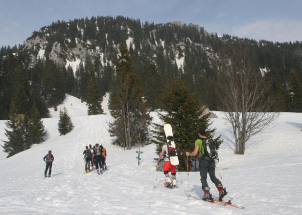 Nördlich der Lacheralm