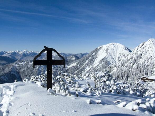 Beim Gipfelkreuz