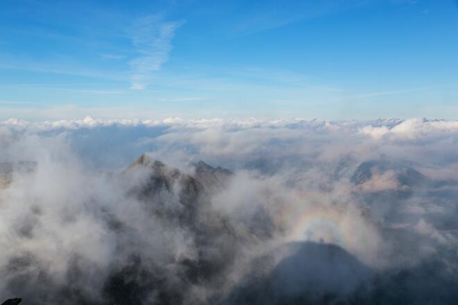 Besonderes Gipfelbild