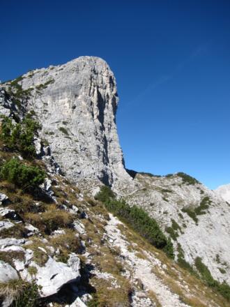Weg zur Mannl-und-Weibelescharte