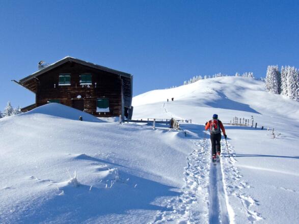 Aufstieg über die Schnaiteralm