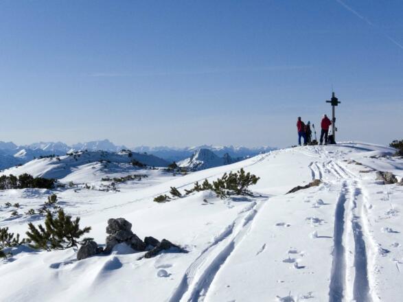 Gipfelrast auf dem Hochmiesing