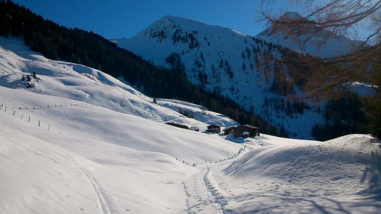 die Kehre bei der Kothüttenalm wir abgekürzt