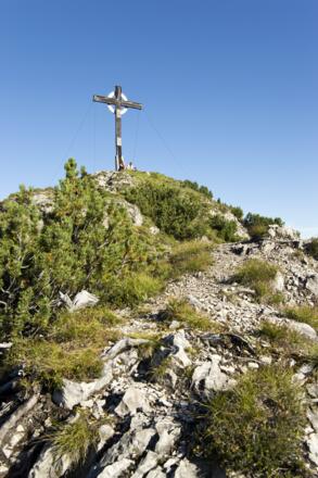 Gipfelrast auf dem Zunterkopf