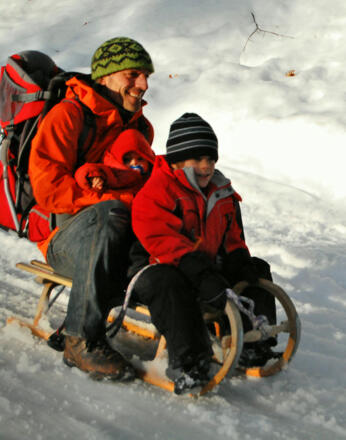 Ideal geneigte Abfahrt im Mittelteil (Foto: L.Landgraf)