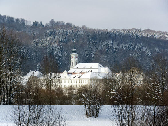 Ziel in Sicht: zurück zum Kloster Schäftlarn