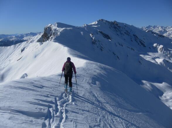 Kammüberschreitung zum Wintergipfel