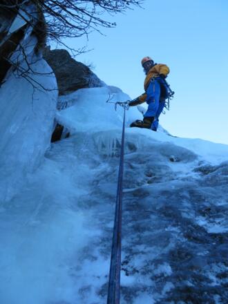 am Top, rechter Ausstieg