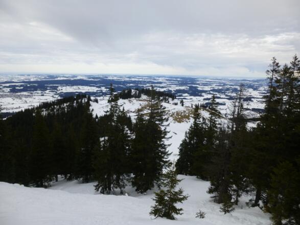 Blick zur Alpspitz