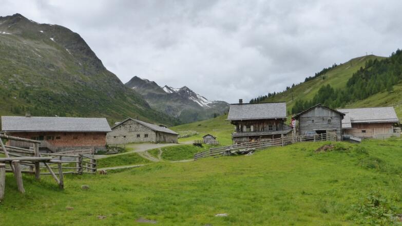 Wir verlassen die Staller Alm
